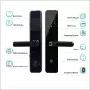YDME100NxT Smart Door Lock, Black, Fingerprint, PIN, RFID, Manual Key Access - Image 2